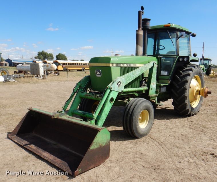 image for item DI5302 1980 John Deere 4840  tractor