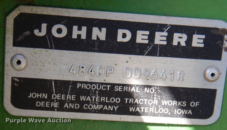 image for item DI5302 1980 John Deere 4840  tractor