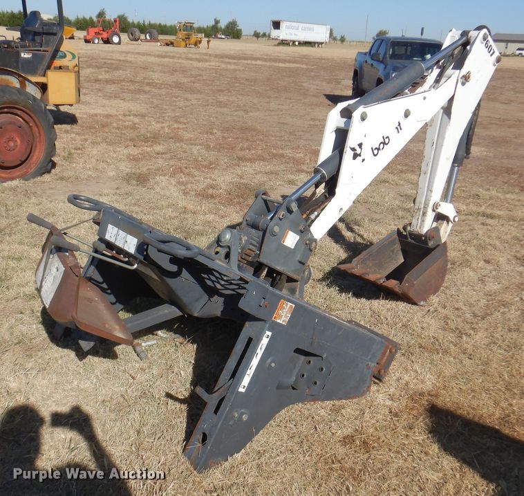 image for item DI5327 Bobcat 607  skid steer backhoe