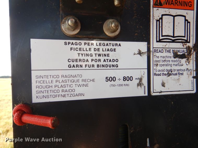 image for item DJ0796 2015 Kubota BV4160 F  round baler