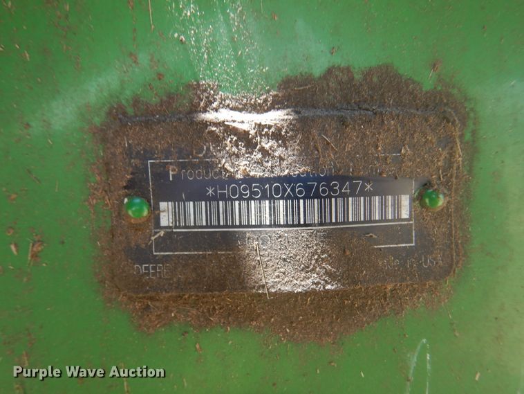 image for item DK2318 1998 John Deere 9510  combine