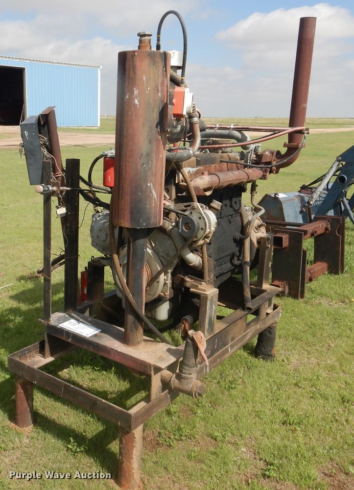 image for item DL0315 Daewoo six cylinder diesel irrigation engine