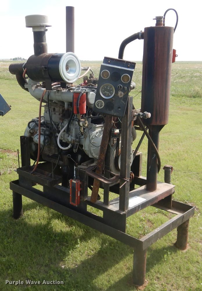 image for item DL0315 Daewoo six cylinder diesel irrigation engine