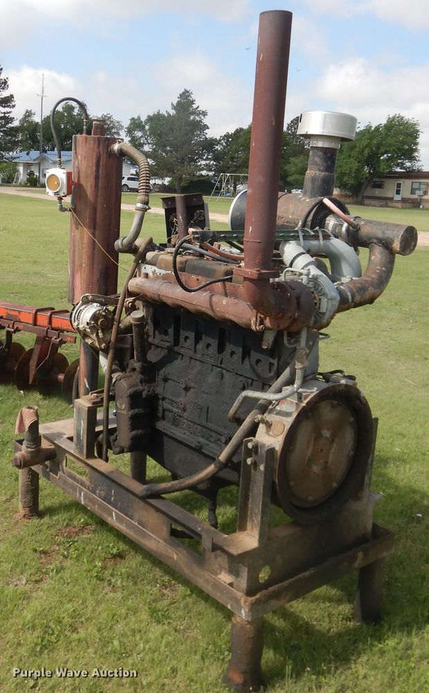 image for item DL0315 Daewoo six cylinder diesel irrigation engine