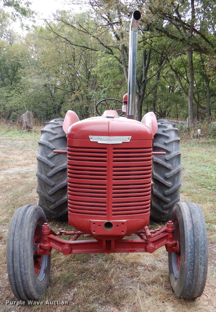 image for item DL3185 1950 McCormick-Deering W-9  tractor