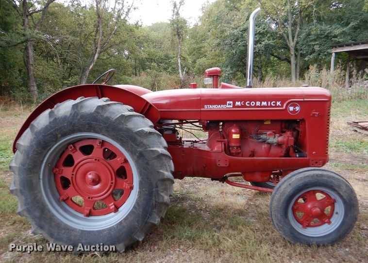image for item DL3185 1950 McCormick-Deering W-9  tractor
