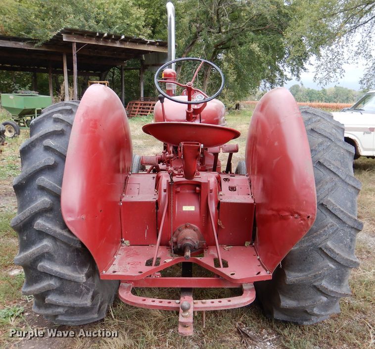 image for item DL3185 1950 McCormick-Deering W-9  tractor