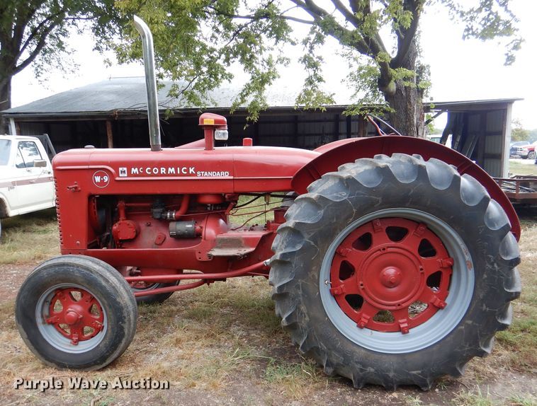 image for item DL3185 1950 McCormick-Deering W-9  tractor