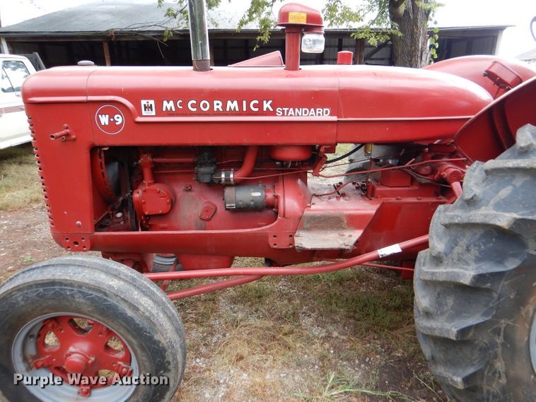 image for item DL3185 1950 McCormick-Deering W-9  tractor