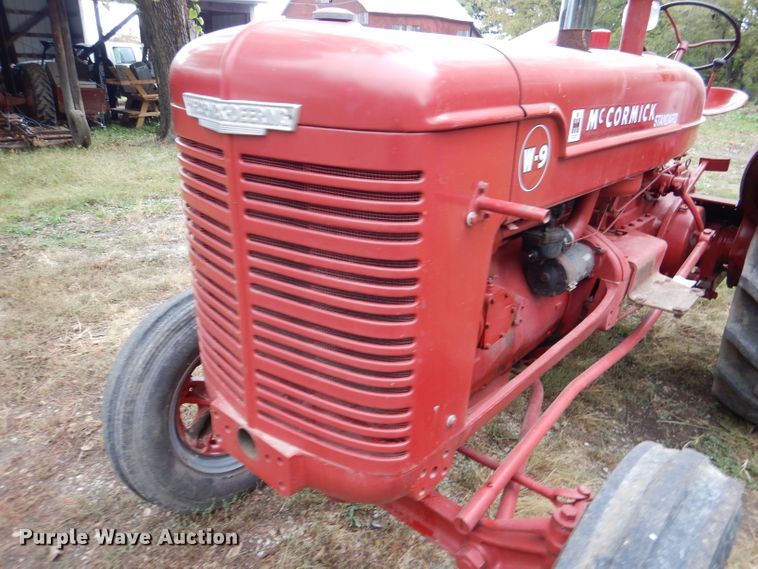 image for item DL3185 1950 McCormick-Deering W-9  tractor