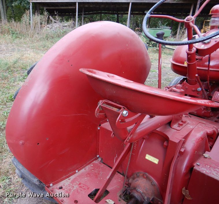 image for item DL3185 1950 McCormick-Deering W-9  tractor