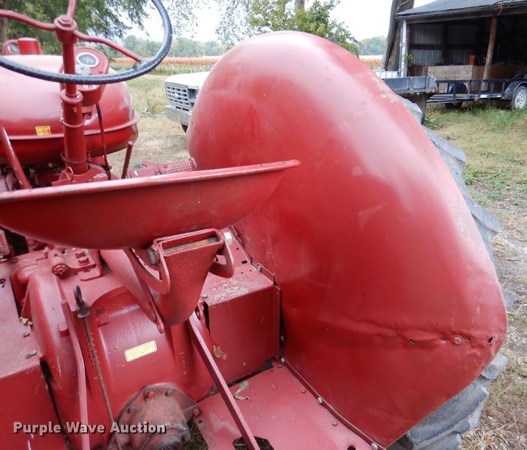 image for item DL3185 1950 McCormick-Deering W-9  tractor