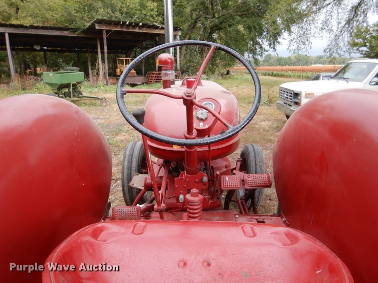 image for item DL3185 1950 McCormick-Deering W-9  tractor