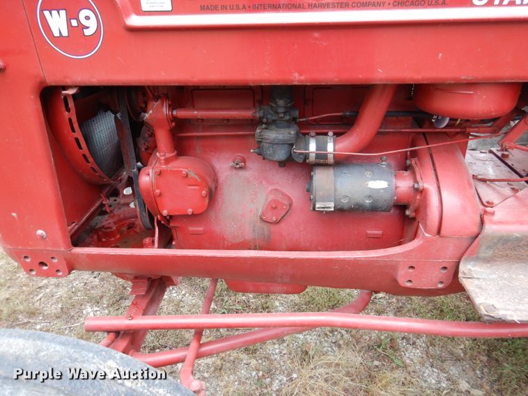 image for item DL3185 1950 McCormick-Deering W-9  tractor