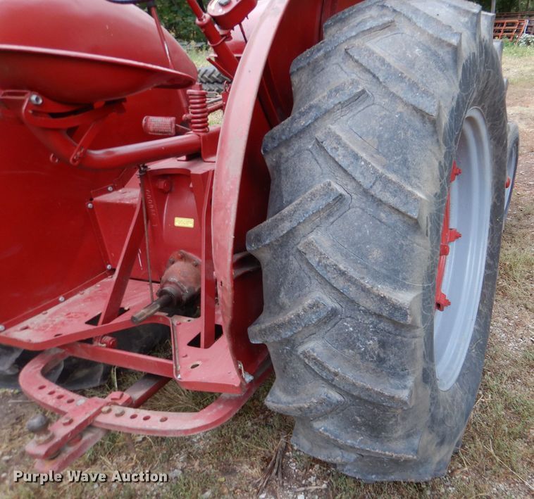 image for item DL3185 1950 McCormick-Deering W-9  tractor