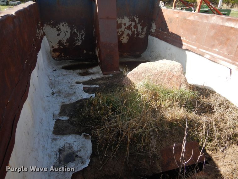 image for item DL6375 Shop built dump trailer