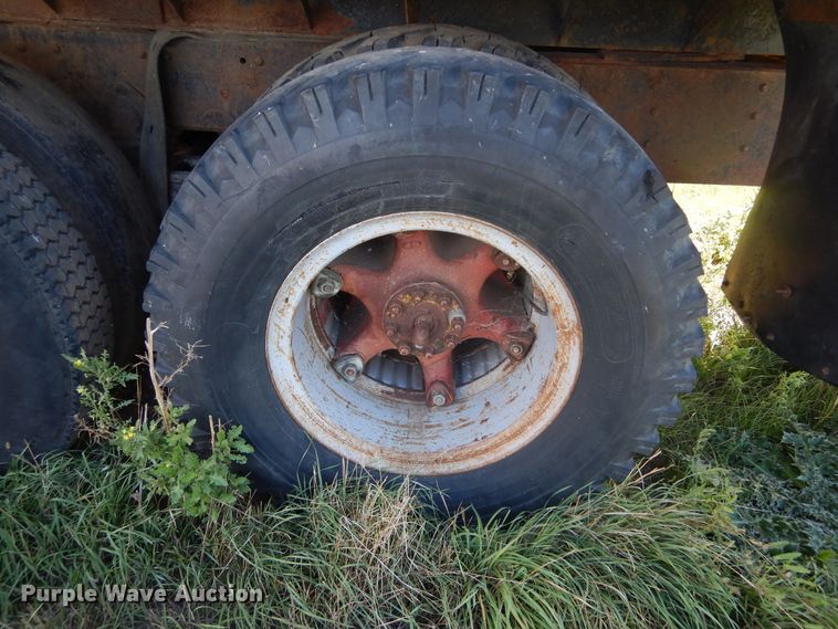 image for item DL6375 Shop built dump trailer