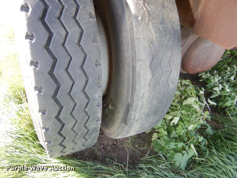 image for item DL6375 Shop built dump trailer