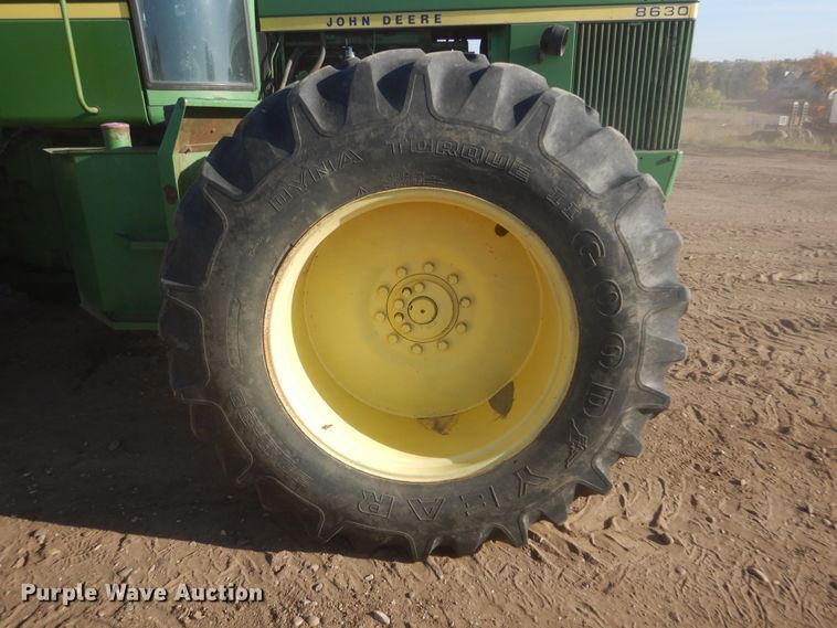 image for item DL6384 1978 John Deere 8630  4WD tractor
