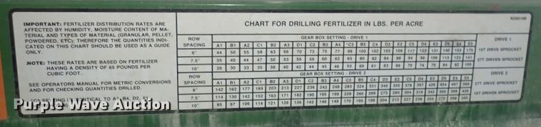 image for item DN2072 John Deere 455  grain drill