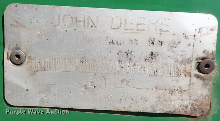 image for item DN2079 1996 John Deere 7800  tractor