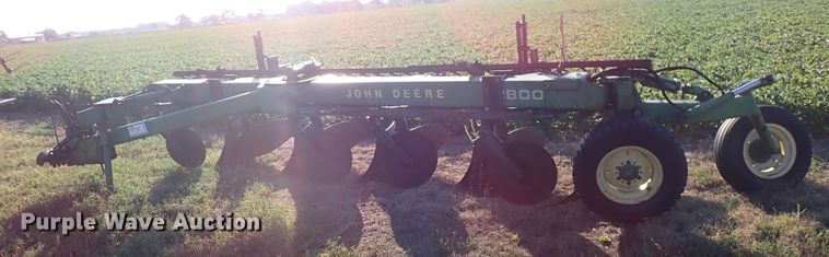 image for item DN2082 John Deere A2800  five bottom plow