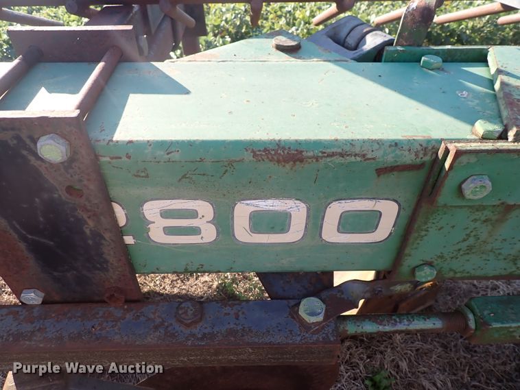 image for item DN2082 John Deere A2800  five bottom plow