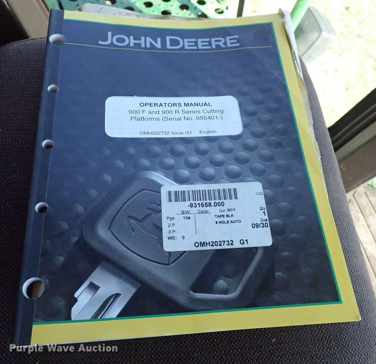 image for item DN2103 1995 John Deere 9500  combine