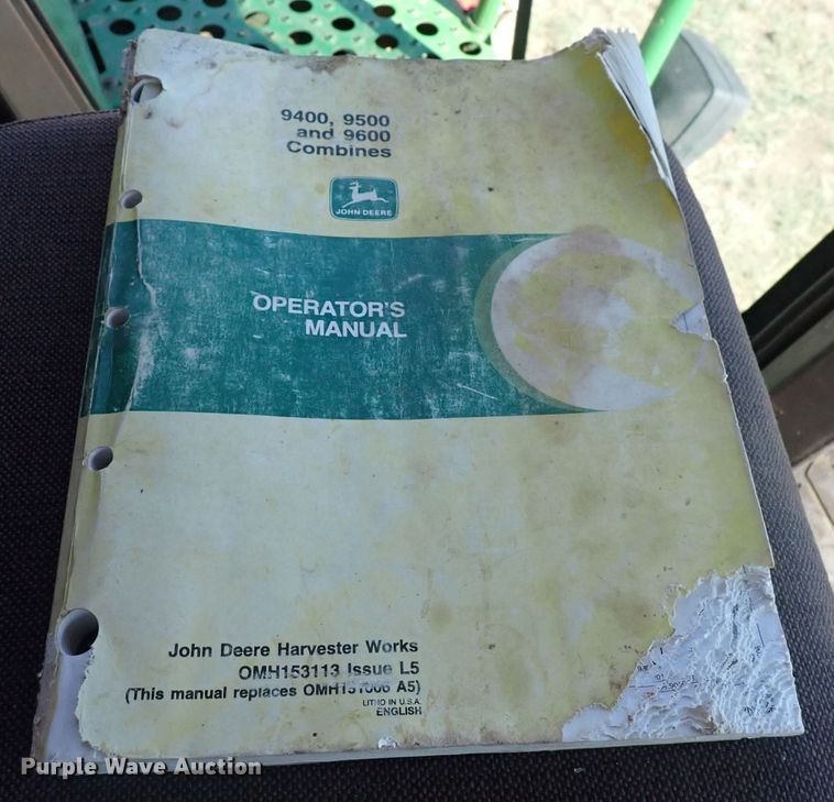 image for item DN2103 1995 John Deere 9500  combine