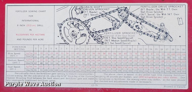 image for item DN2105 International 510  grain drill