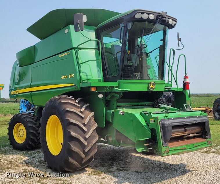 image for item FC9050 2008 John Deere 9770 STS  RWA combine