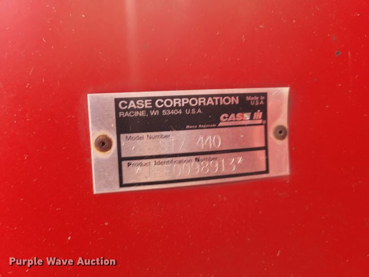 image for item FC9052 2001 Case IH STX440  4WD tractor