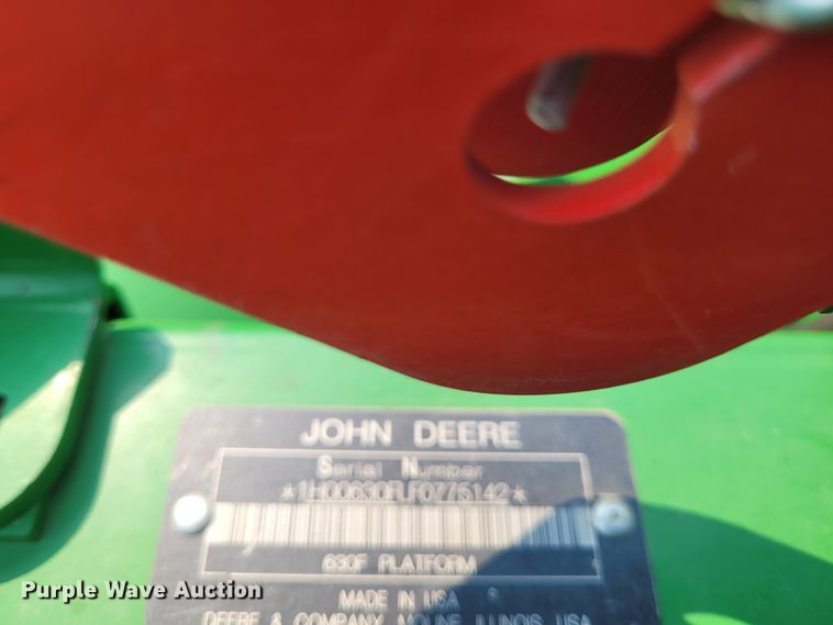 image for item FC9053 2015 John Deere 630F  flex head