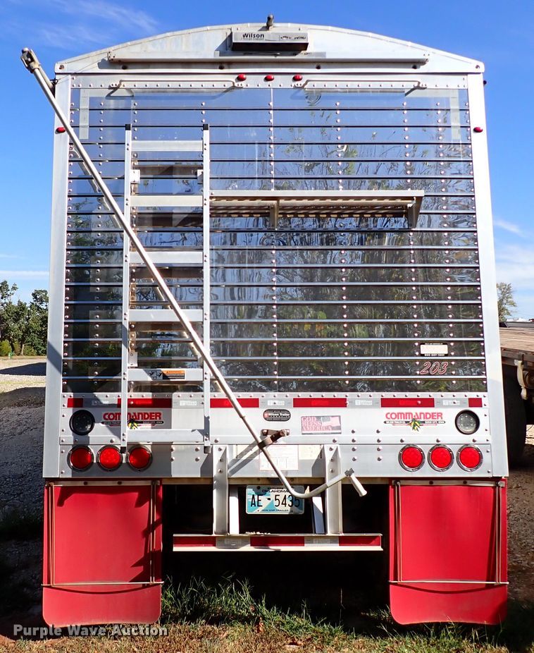 image for item IN9695 2014 Wilson  grain trailer