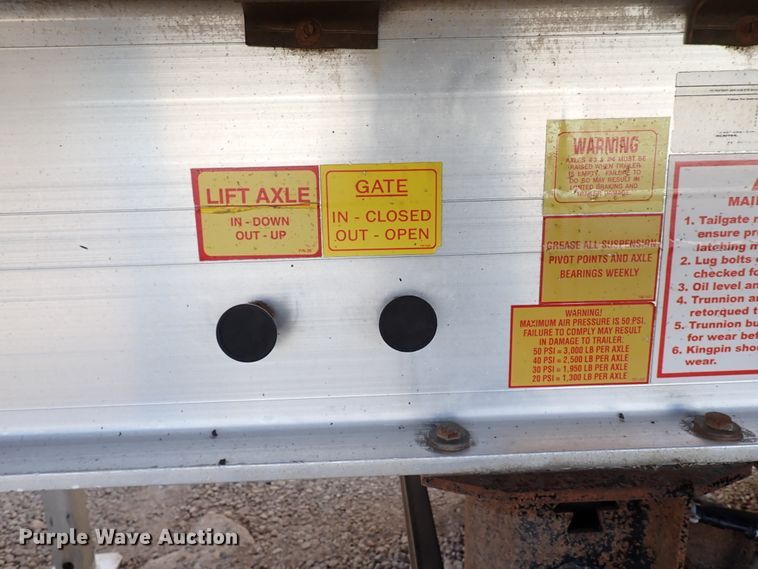 image for item IN9696 2013 Travis S96  end dump trailer