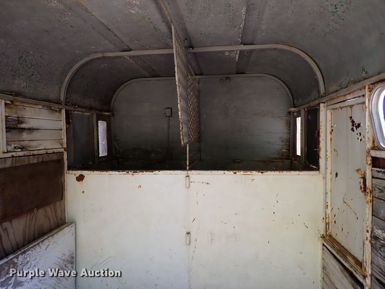 image for item IN9702 Shop built livestock trailer