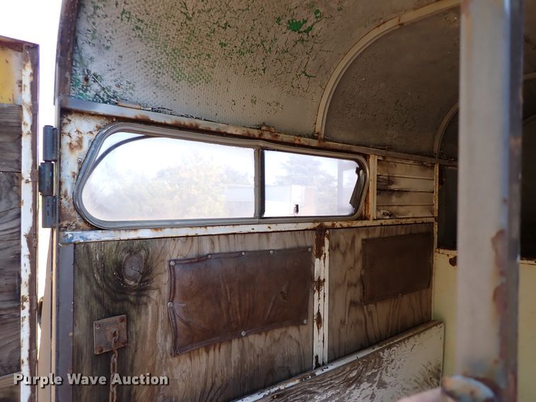 image for item IN9702 Shop built livestock trailer