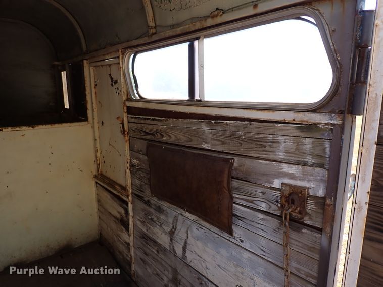 image for item IN9702 Shop built livestock trailer