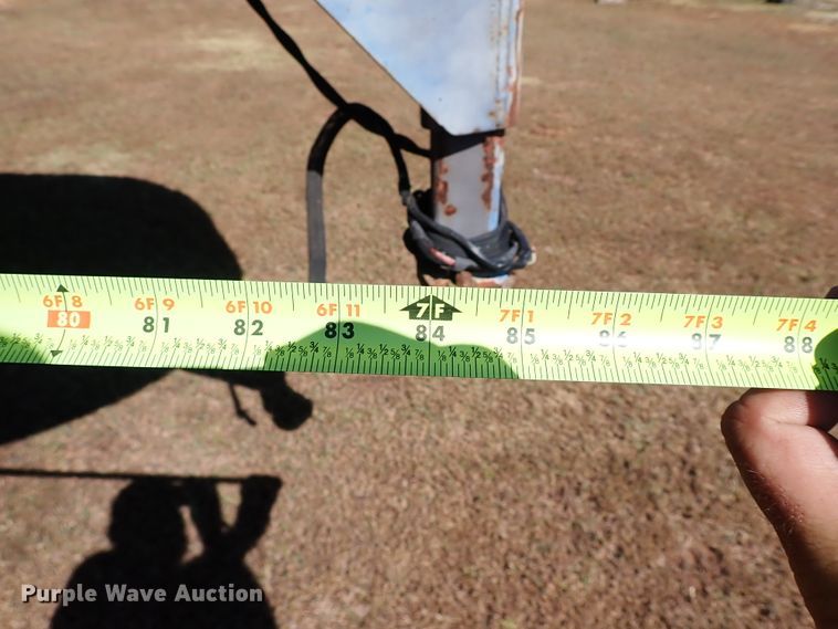 image for item IN9702 Shop built livestock trailer