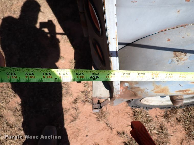 image for item IN9702 Shop built livestock trailer