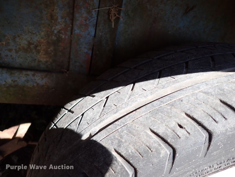 image for item IN9702 Shop built livestock trailer
