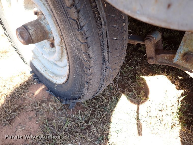 image for item IN9702 Shop built livestock trailer