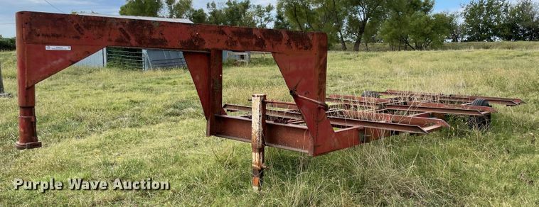 image for item JQ9518 Hay bale trailer