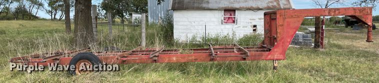 image for item JQ9518 Hay bale trailer