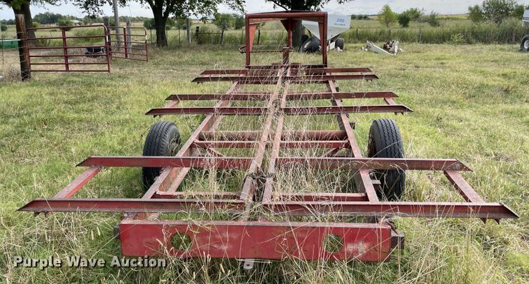 image for item JQ9518 Hay bale trailer