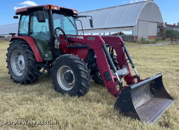 image for item JQ9570 2008 Case IH Farmall 105U  MFWD tractor
