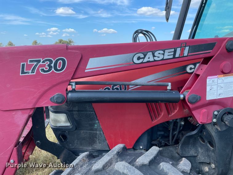 image for item JQ9570 2008 Case IH Farmall 105U  MFWD tractor