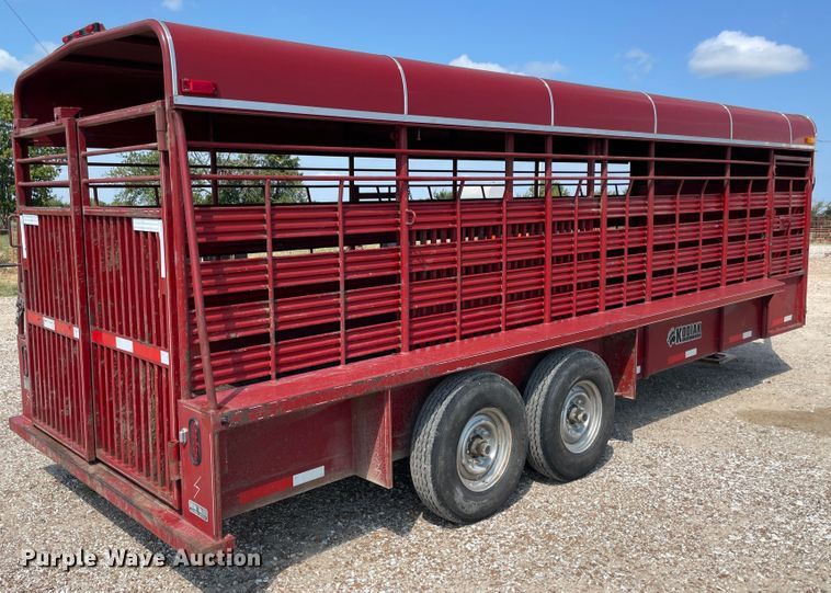 image for item JQ9572 2014 Kodiak Travel  livestock trailer