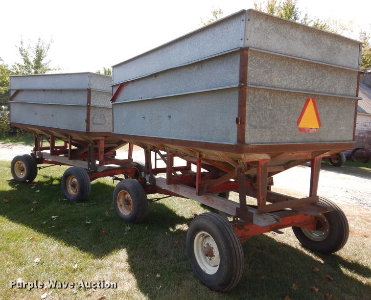 image for item KA9399 (2) Heider gravity wagons