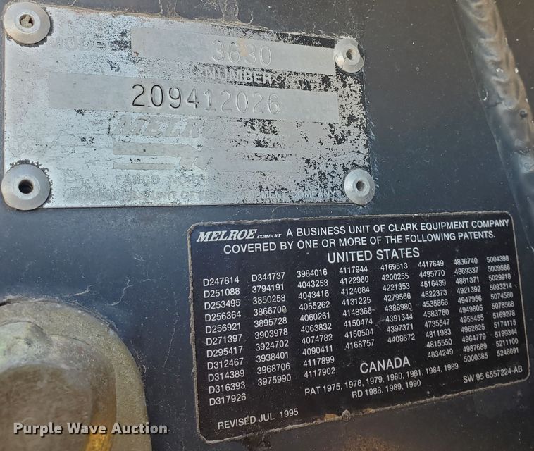 image for item KC9587 Melroe 3630 Spra-Coupe  sprayer